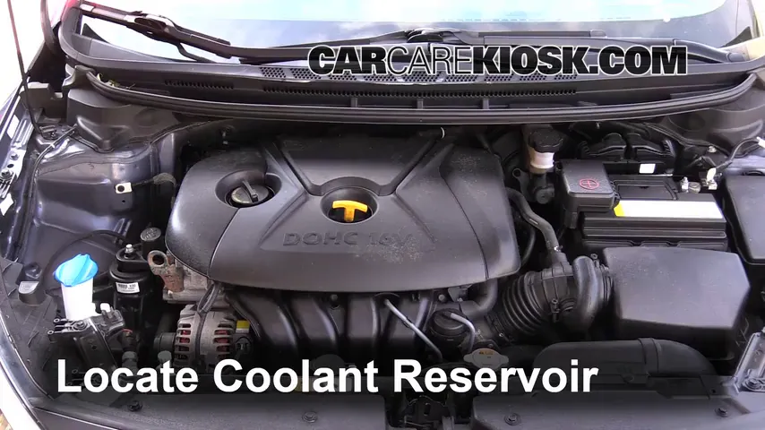 2014 Kia Forte LX 1.8L 4 Cyl. Coolant (Antifreeze)